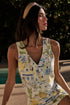 Amalfi Coast Kayri Button Up Cropped Vest